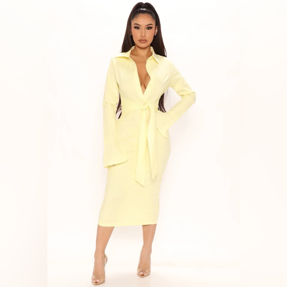 Fashion Nova Midi Dress